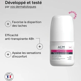 ACM - Dépiwhite Déodorant Anti-Transpirant Unifiant - 50 ml