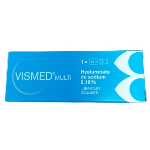 VISMED MULTI Collyre Lubrifiant Oculaire 0,18% (15ml)