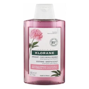 KLORANE PIVOINE Shampooing Apaisant Cuir Chevelu Sensible Bio 200 ml