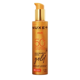 NUXE SUN GOLD - Huile Solaire Haute Protection SPF50 (150 ml)