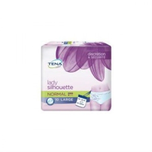 TENA Lady Silhouette Normal Large (10 pièces) 