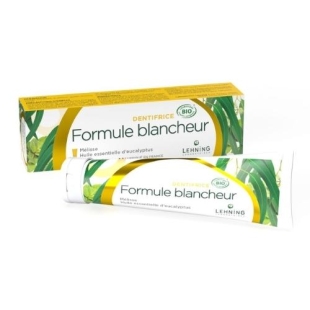 Lehning Dentifrice Formule Blancheur Bio 80 g