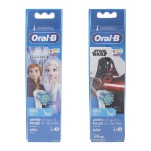 Oral-B Brossettes Disney Kids 3 Têtes de Rechange 
