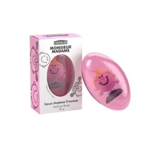 Savon "Madame Princesse" Parfum Rose 100 grammes