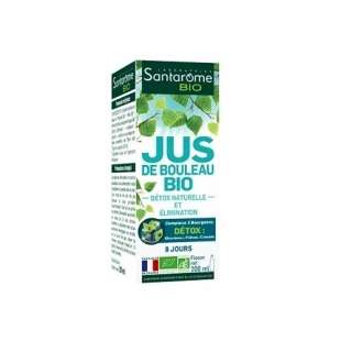 SANTAROME BIO Jus de Bouleau Cure Détox Elimination (200ml)