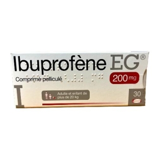 EG - Ibuprofène  200mg -30 comprimés