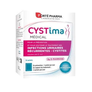 CYSTIMA Médical  -  Infections Uniraires, 14 comprimés