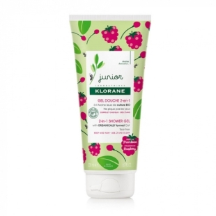 KLORANE Enfant Gel douche 2-en-1 parfum framboise (200 ml)