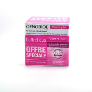 OENOBIOL FEMME 45+ VENTRE PLAT Lot de 2 boites de 60 capsules
