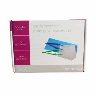 VITADOMIA - Set de pansements plaies post-opératoires