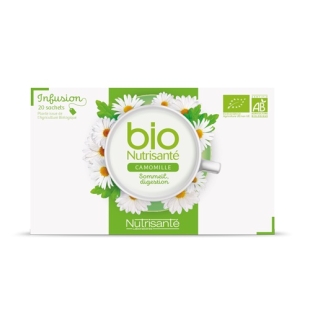 NUTRISANTE BIO Tisane - Infusion Camomille (20 sachets)