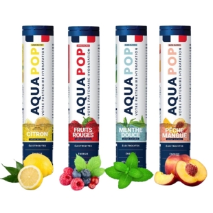 AQUAPOP - 20 Comprimés Effervescents pour Hydratation et Récupération - Hédonistlabs