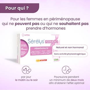SERELYS Perimeno - Périménopause 30 Gélules - Upsa