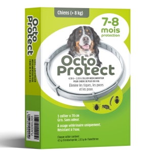 Octoprotect - Collier Antiparasitaire pour Chiens