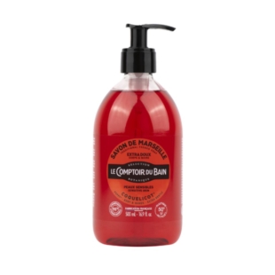 Le Comptoir du Bain - Savon de Marseille Liquide Extra-doux Coquelicot - 500ml