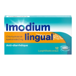 IMODIUM LINGUAL boite de 12 lyophilisats oraux