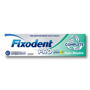 Lot De 6 Crèmes Adhésives Fixodent Forte Fixation - Pour Prothèses Dentaires, Neuf Sous Emballage
