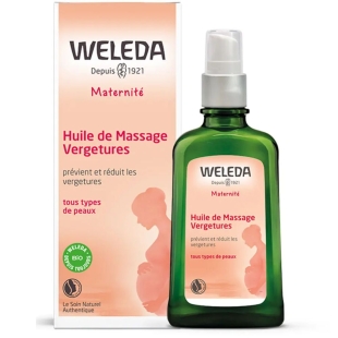 WELEDA Maternité - Huile de massage Vergetures - 2x100ml