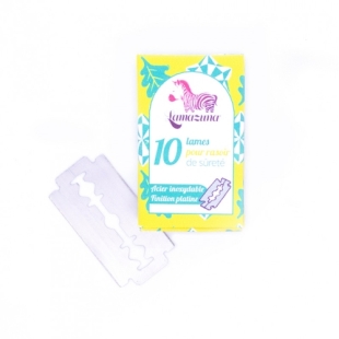 LAMAZUNA Lames pour rasoir de sécurité à lames durable (10 lames de rasoir)