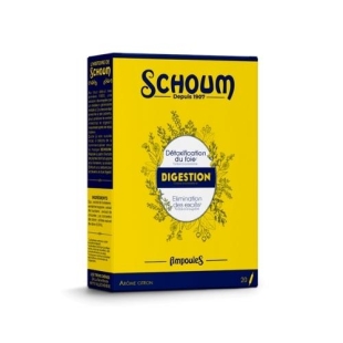 Schoum Digestion Détoxification du Foie - 20 Ampoules