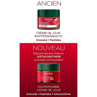 WELEDA - Youth Power Crème De Jour Grenade - Pot 40ml