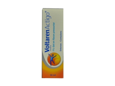 VOLTAREN ACTIGO 1% gel en flacon pressurisé de (50 ml)