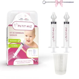 PETIT NEZ - Seringue Nasale Bébé - 2seringues