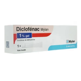 DICLOFENAC MYLAN 1% Gel anti-inflammatoire pommade - 50g générique de Voltarène