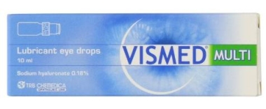 VISMED MULTI Lubrifiant Oculaire gouttes oculaires 0,18% (10ml)