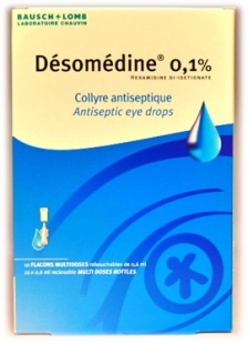DESOMEDINE COLLYRE boite de 10 flacons multidoses
