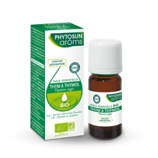Thym à Thymol Huile Essentielle BIO (10ml) Phytosun Aroms