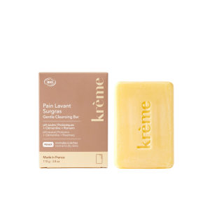 KRÈME - Pain Lavant Surgras – Nettoie et Protège 110 g