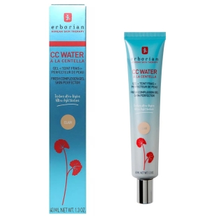 ERBORIAN - CC Water Gel "Teint Frais" Perfecteur de Peau - Teinte Claire