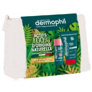 DERMOPHIL INDIEN - Trousse  Stick Lèvres teinté et Crème Mains 50ml 