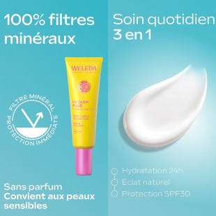 WELEDA - Fluide Solaire Eclat SPF30 - 30 ml
