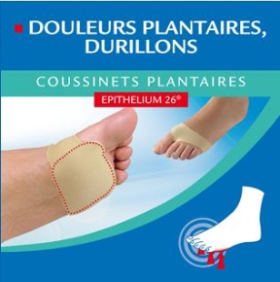 EPITACT Coussinets Plantaires taille L 42-44 (Boîte de 2)