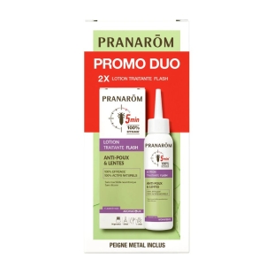 lotion traitante flash anti poux lentes promotion pranarom