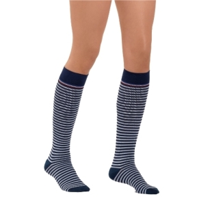 Sigvaris Styles Marinière Chaussettes Femme Classe 2