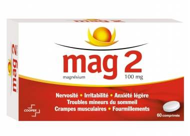 MAG2 Magnésium 100mg (60 comprimés)