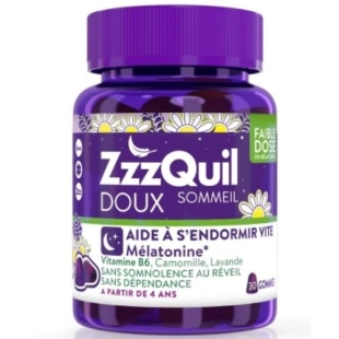 ZZZQUIL - Doux Sommeil - Fruit des Bois 30 Gommes +4 ans