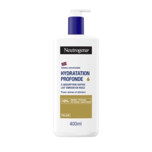 NEUTROGENA - Lait Hydratation Profonde Peaux sèches - 400ml