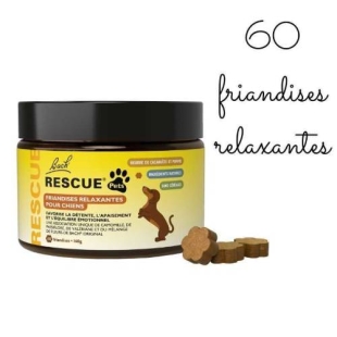 RESCUE Pets - Friandises Relaxantes pour Chien - 60friandises