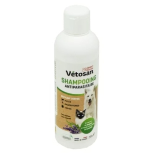 VETOSAN - Shampooing Chien/Chat Anti-parasitaire - 200ml