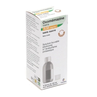 OXOMEMAZINE Sirop Toux sèche sans sucre (150ml) - Viatris