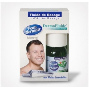 DERMOFLUIDE Fluide de Rasage et d’Après-rasage 30ml + flacon doseur 20ml