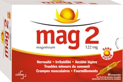 MAG2 Magnésium (30 ampoules)