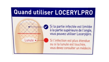 LOCERYL PRO 5% Vernis Mycoses flacon 2.5ml (ex- CURANAIL)