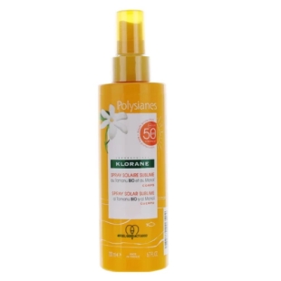 KLORANE MONOI Spray Solaire Sublime 50+ (200ml) Polysianes