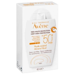 AVENE SOLAIRE 50+ Fluide Minéral Très Haute Protection Solaire (40ml)