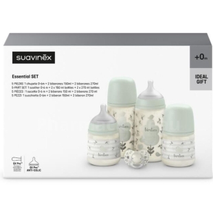 SUAVINEX - Set Nouveau-Né Birdies Vert - 5 Pièces
